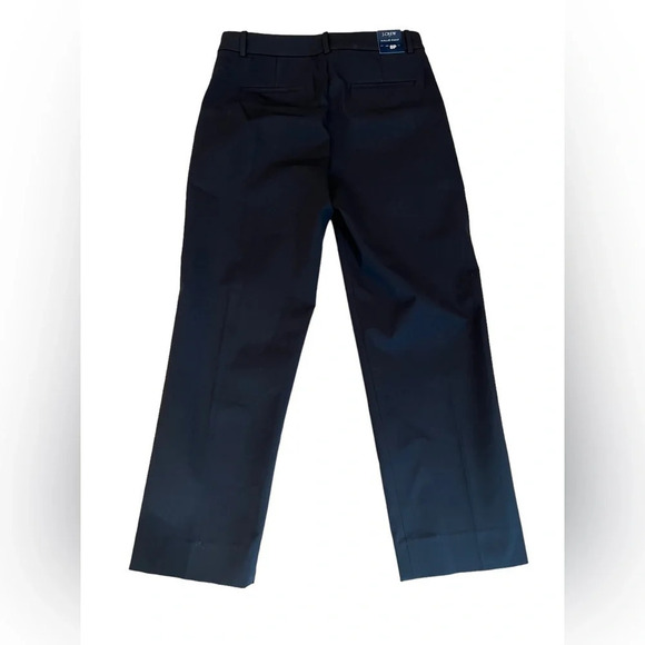 J CREW Kallie Straight Leg Pant, NWT, Size 8P, Black - Picture 4 of 8